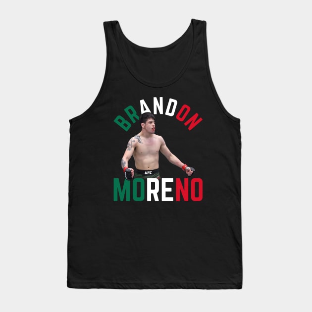 Brandon Moreno Mexico Tank Top by MMAMerch